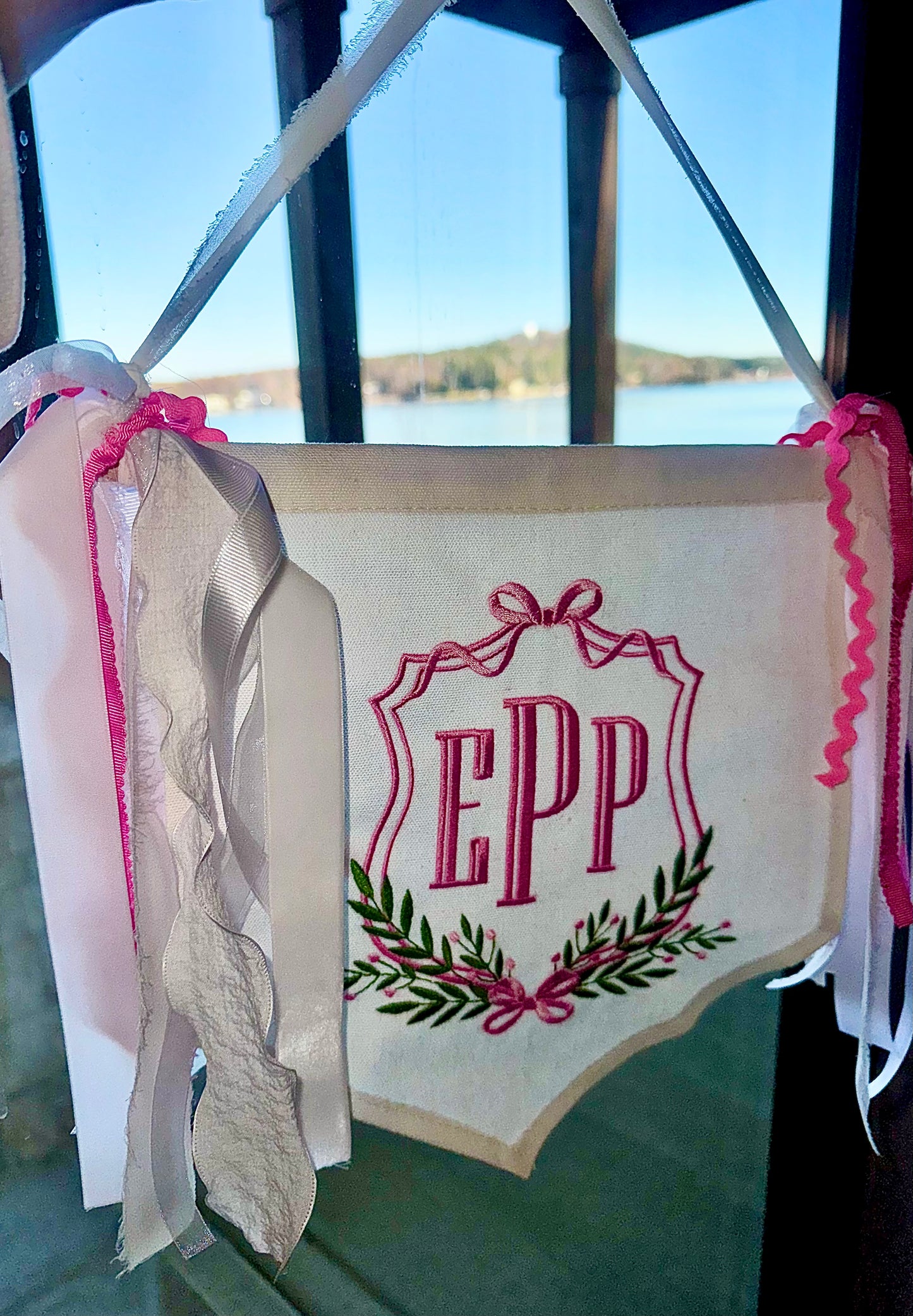 Monogrammed Banner