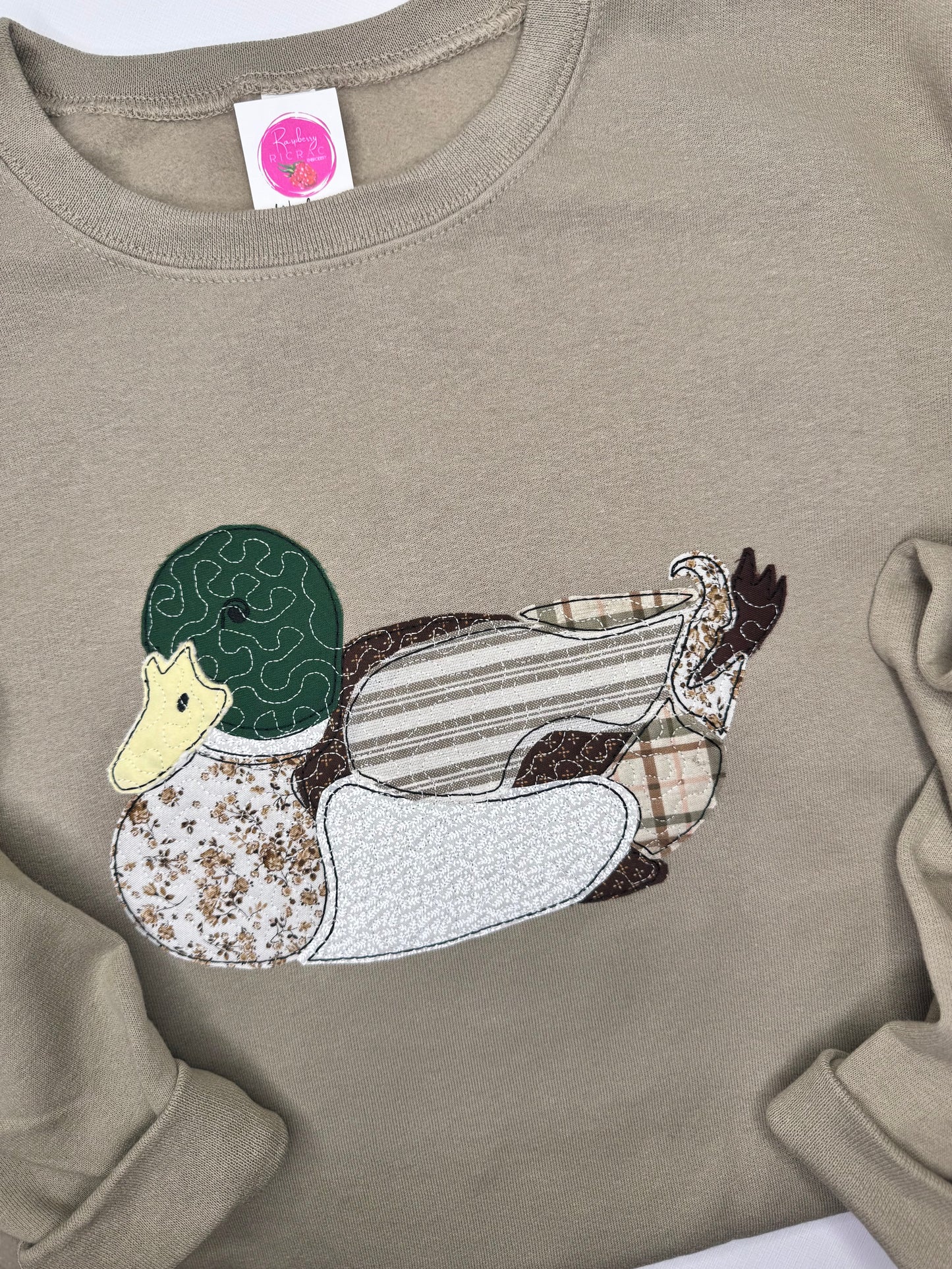 Vintage Quilted Duck