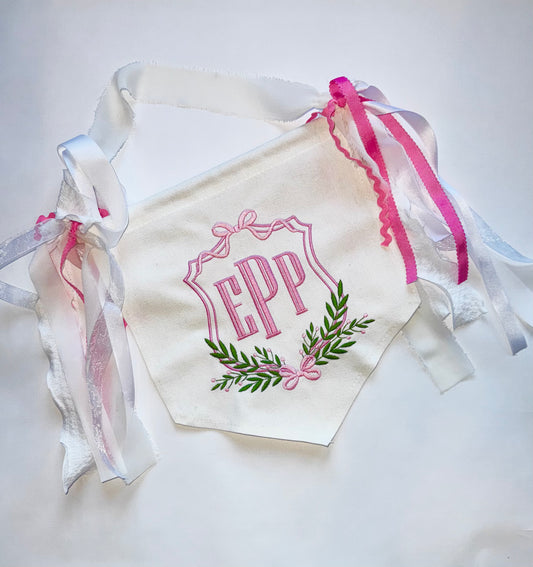 Monogrammed Banner